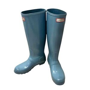 Hunter Classic Sky Blue Rain Boots